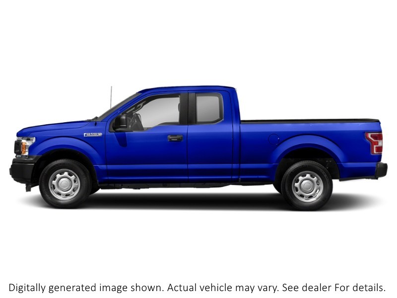 2019 Ford F-150 XLT 4WD Supercab 6.5' Box Velocity Blue  Shot 3