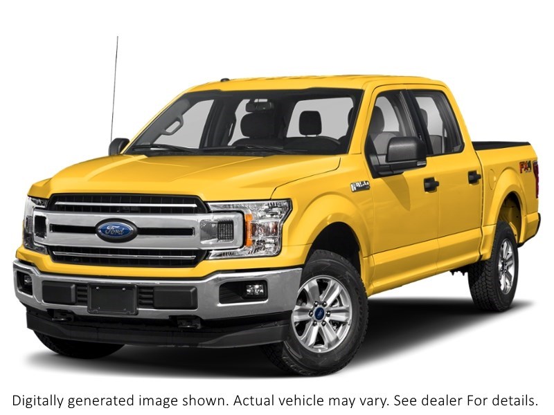 2020 Ford F-150 XLT 4WD Supercrew 5.5' Box Yellow  Shot 31