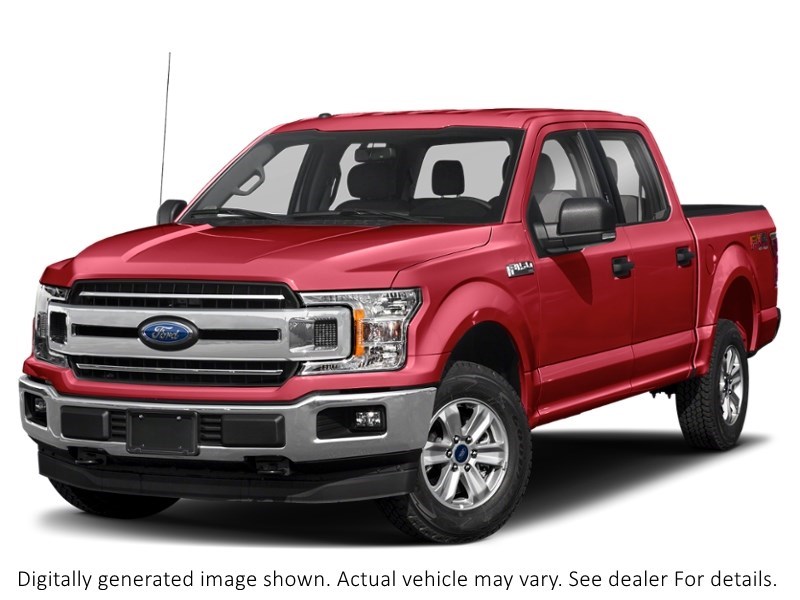 2020 Ford F-150 XLT 4WD Supercrew 5.5' Box Vermillion Red  Shot 46