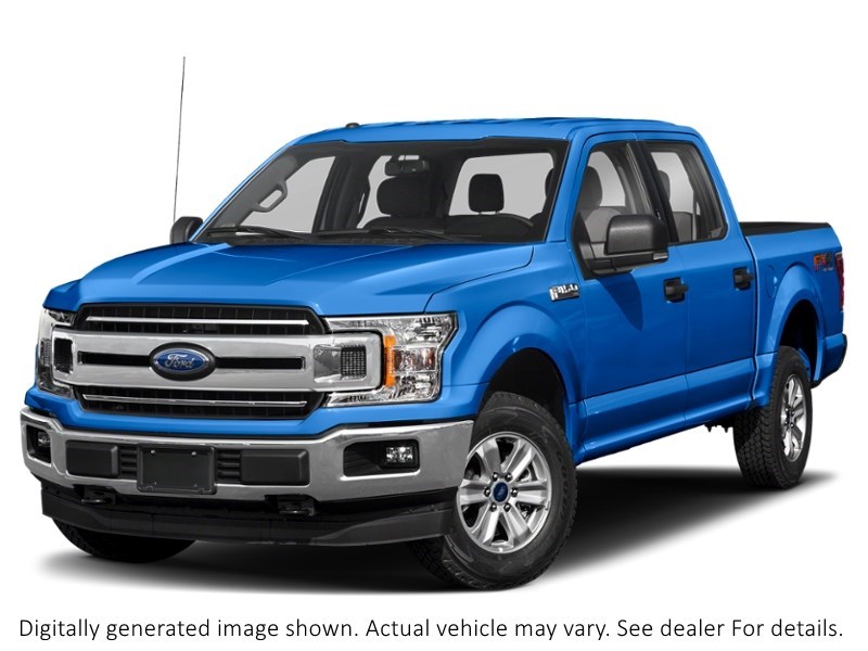 2020 Ford F-150 XLT 4WD Supercrew 5.5' Box Velocity Blue  Shot 52