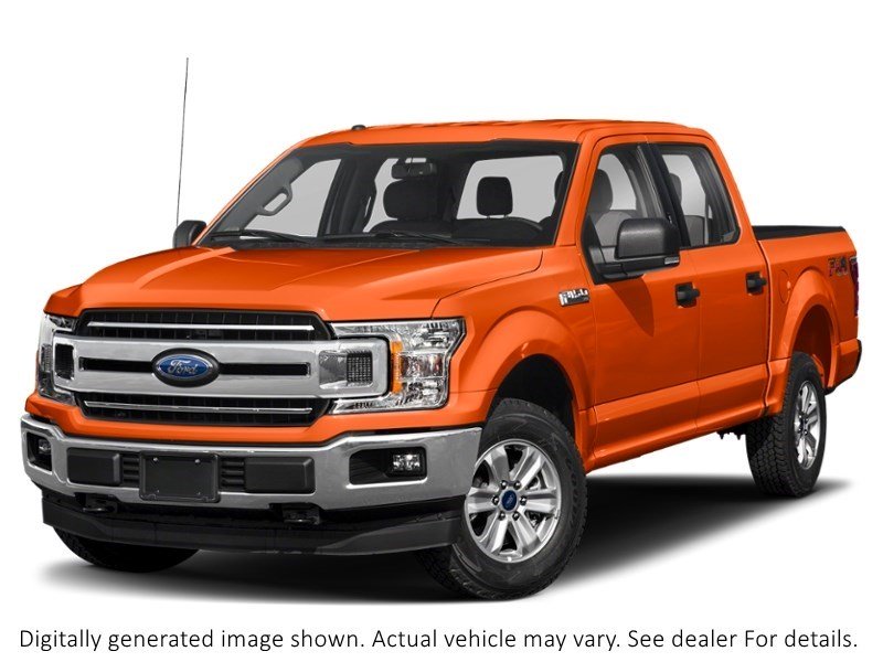 2020 Ford F-150 XLT 4WD Supercrew 5.5' Box Orange  Shot 67