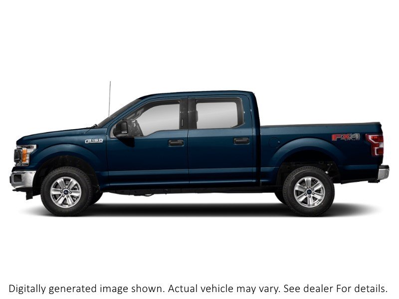 2020 Ford F-150 XLT 4WD Supercrew 5.5' Box Blue Jeans Metallic  Shot 5