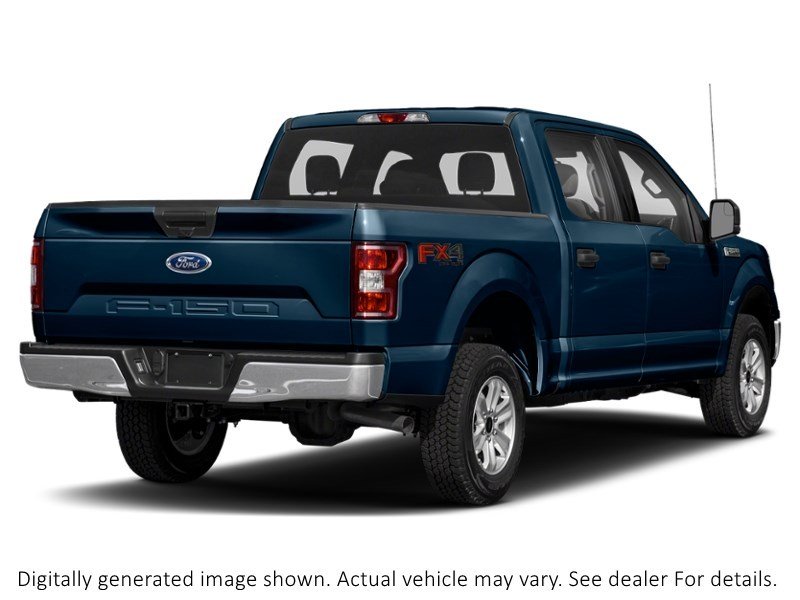 2020 Ford F-150 XLT 4WD Supercrew 5.5' Box Blue Jeans Metallic  Shot 2