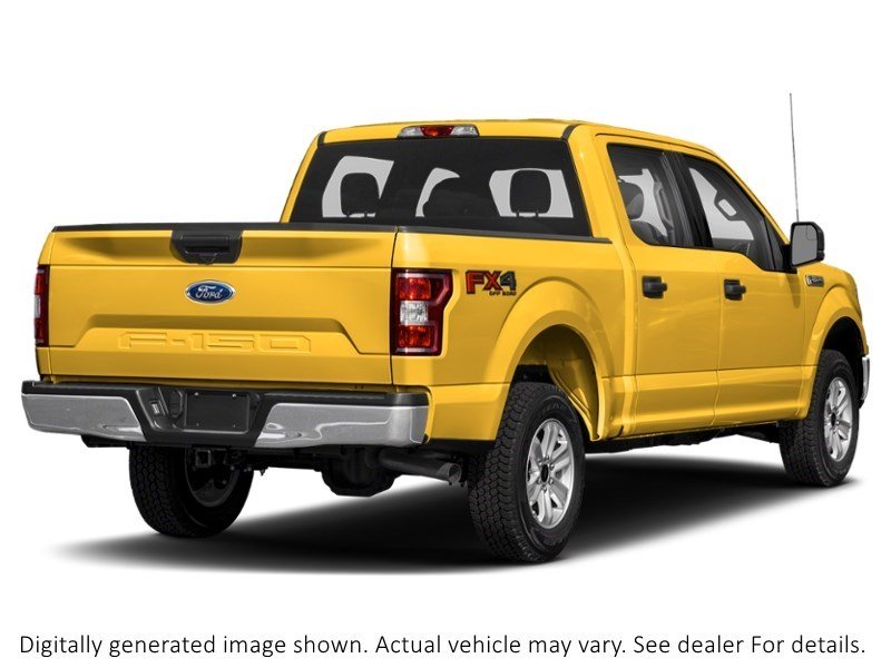 2020 Ford F-150 XLT 4WD Supercrew 5.5' Box Yellow  Shot 33
