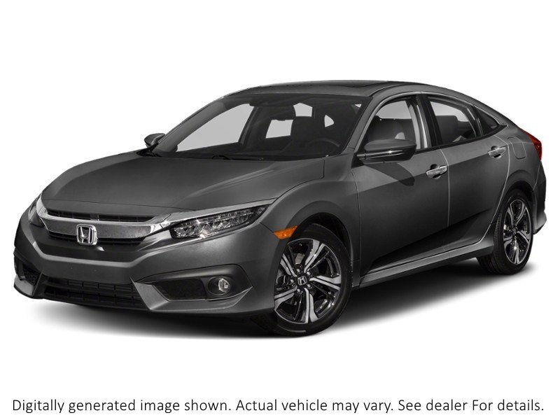 2018 Honda Civic Sedan Touring CVT Modern Steel Metallic  Shot 4