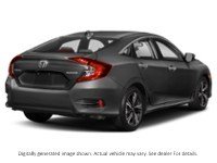 2018 Honda Civic Sedan Touring CVT Modern Steel Metallic  Shot 2