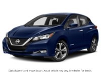 2018 Nissan Leaf SL Hatchback Deep Blue Pearl  Shot 4
