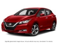 2018 Nissan Leaf SL Hatchback Scarlet Ember  Shot 4