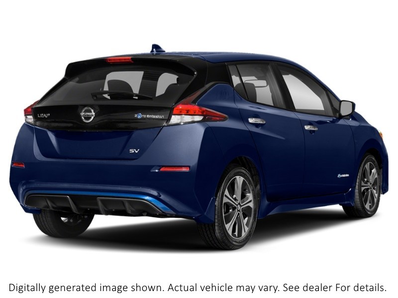 2018 Nissan Leaf SL Hatchback Deep Blue Pearl  Shot 6