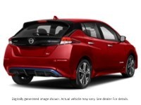 2018 Nissan Leaf SL Hatchback Scarlet Ember  Shot 2