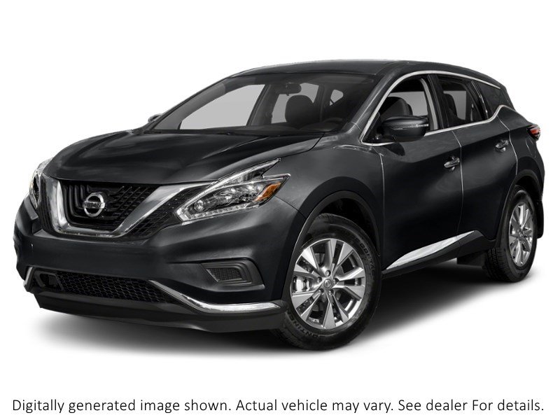 2018 Nissan Murano AWD Midnight Edition Magnetic Black Metallic  Shot 4