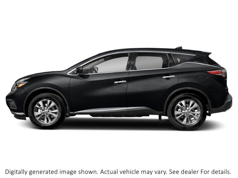 2018 Nissan Murano AWD Midnight Edition Magnetic Black Metallic  Shot 3