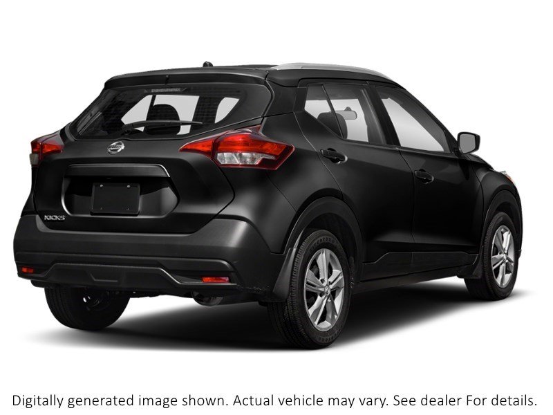 2020 Nissan Kicks S FWD Super Black  Shot 2