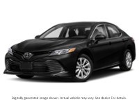 2019 Toyota Camry LE Auto Midnight Black Metallic  Shot 1