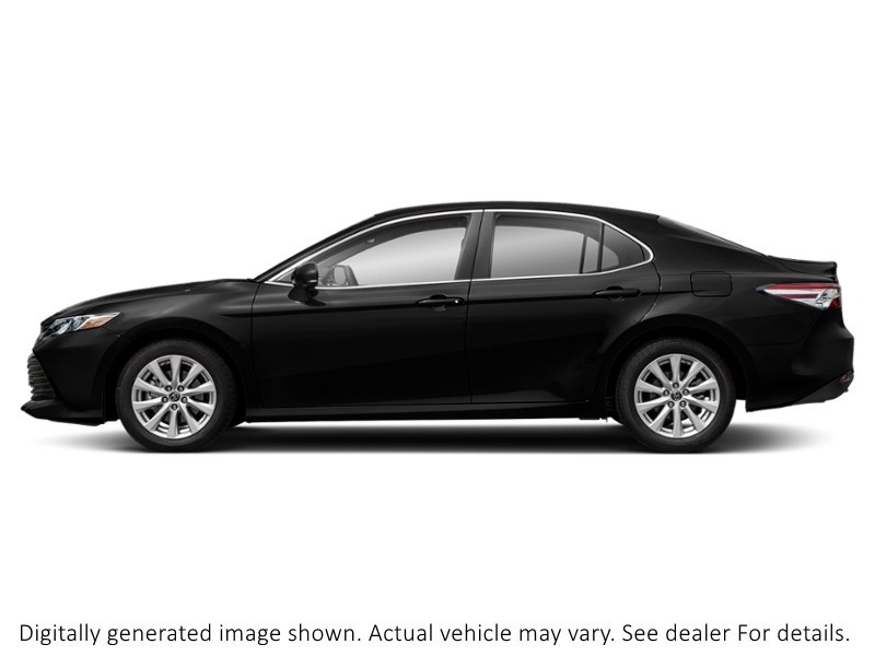 2019 Toyota Camry LE Auto Midnight Black Metallic  Shot 5
