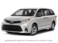 2019 Toyota Sienna LE 8-Passenger FWD Super White  Shot 4