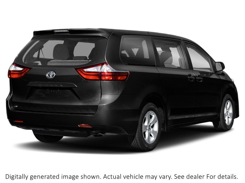 2020 Toyota Sienna LE 8-Passenger FWD Midnight Black Metallic  Shot 15