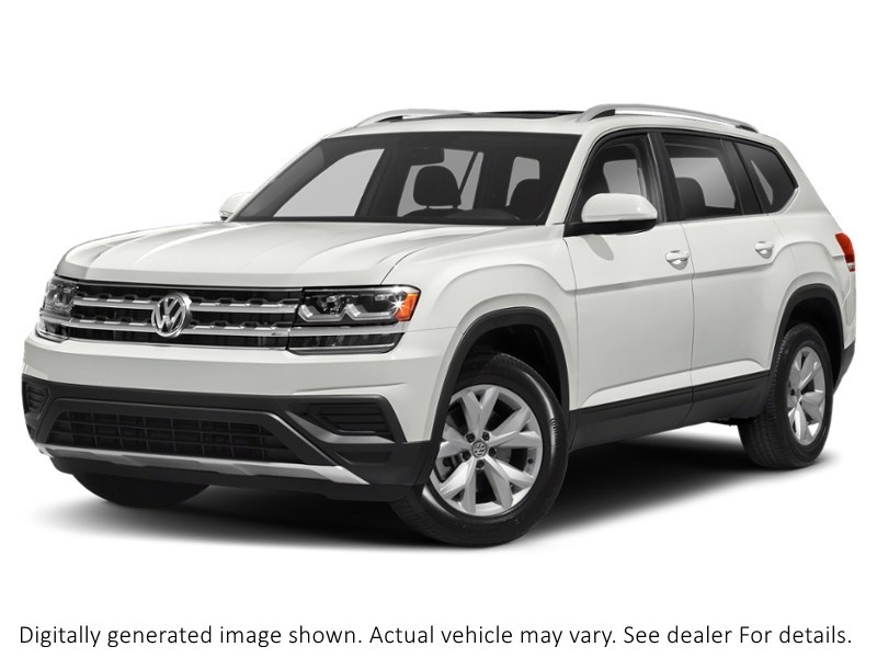 2019 Volkswagen Atlas Comfortline 3.6 Fsi 4Motion Pure White  Shot 1