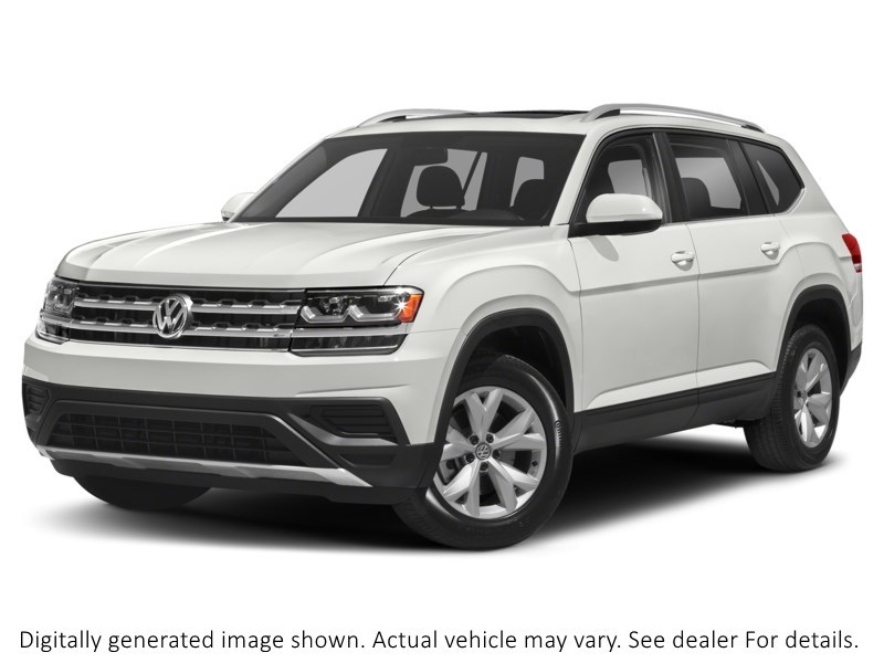 2019 Volkswagen Atlas Highline 3.6 Fsi 4Motion Pure White  Shot 4