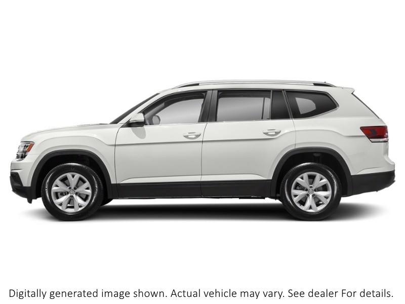 2019 Volkswagen Atlas Comfortline 3.6 Fsi 4Motion Pure White  Shot 5