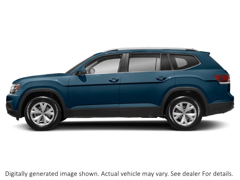 2019 Volkswagen Atlas Comfortline 3.6 Fsi 4Motion Pacific Blue Metallic  Shot 39