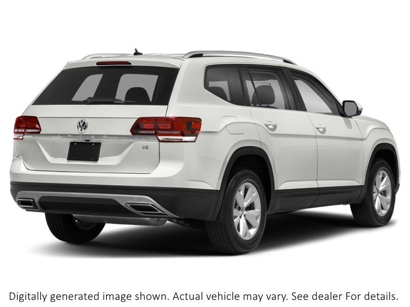 2019 Volkswagen Atlas Comfortline 3.6 Fsi 4Motion Pure White  Shot 2