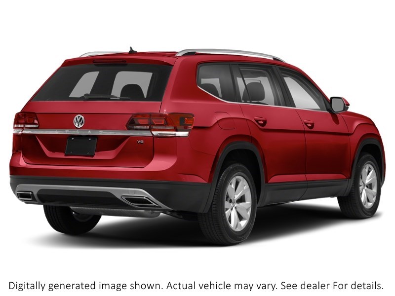2019 Volkswagen Atlas Highline 3.6 Fsi 4Motion Fortana Red Metallic  Shot 30