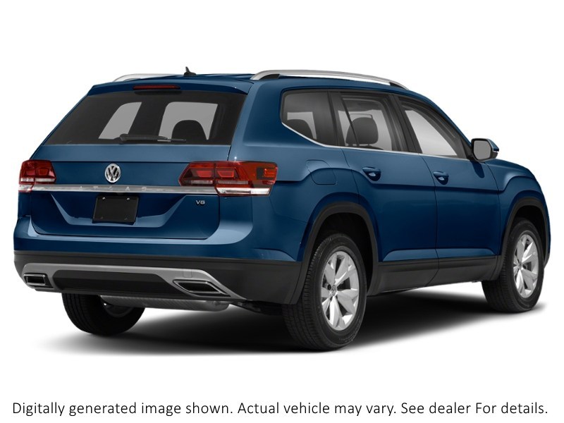 2019 Volkswagen Atlas Comfortline 3.6 Fsi 4Motion Tourmaline Blue Metallic  Shot 36