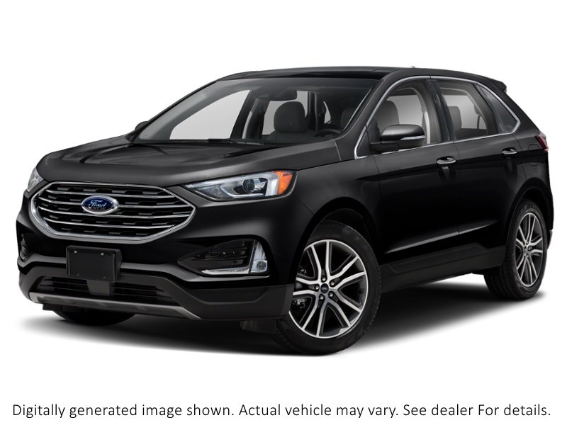 2020 Ford Edge Sel AWD Agate Black  Shot 11