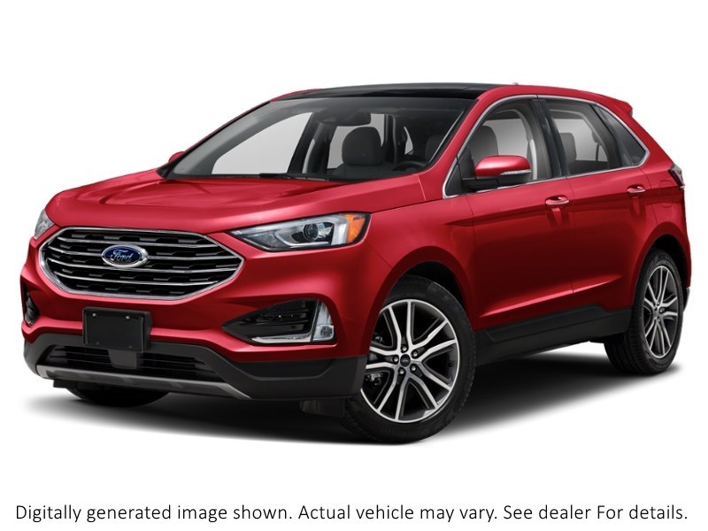 2020 Ford Edge Sel AWD Rapid Red Metallic Tinted Clearcoat  Shot 29