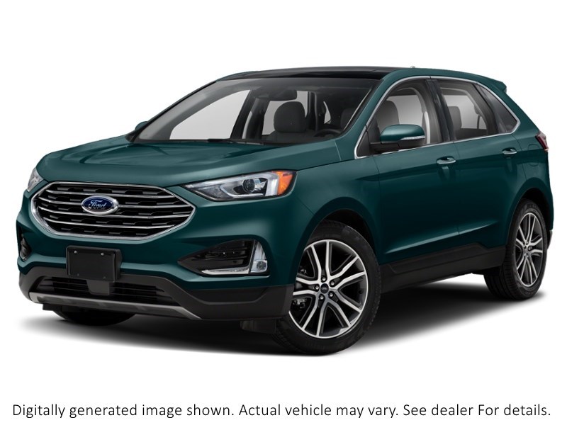 2020 Ford Edge Sel AWD Dark Persian Green Metallic  Shot 32