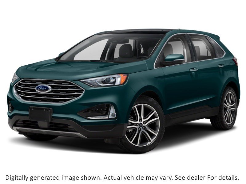 2020 Ford Edge Sel AWD Dark Persian Green Metallic  Shot 32