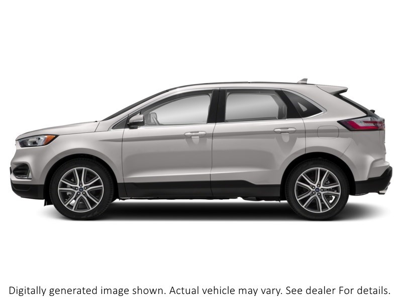 2019 Ford Edge Titanium AWD White Platinum Metallic Tri-Coat  Shot 5