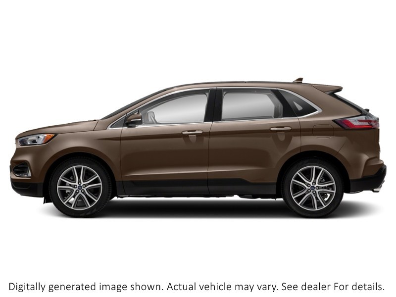 2019 Ford Edge Sel AWD Stone Grey Metallic  Shot 3