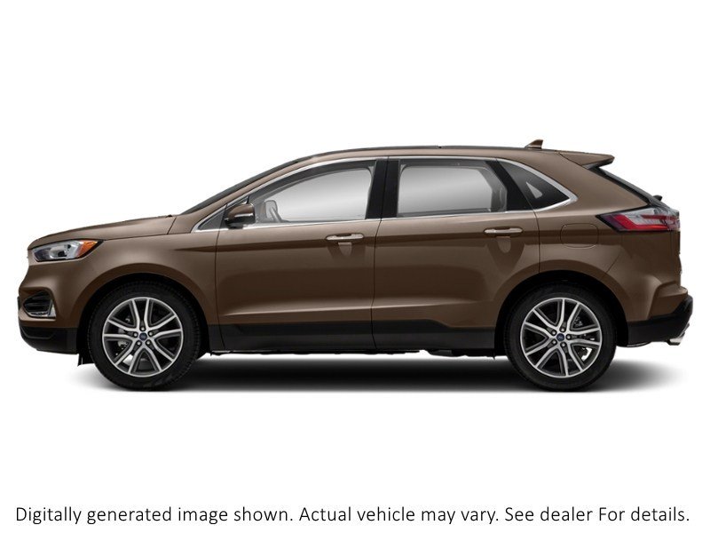 2019 Ford Edge Sel AWD Stone Grey Metallic  Shot 3
