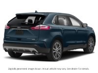2019 Ford Edge Titanium AWD Blue Metallic  Shot 24