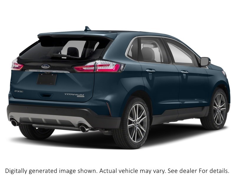 2019 Ford Edge Titanium AWD Blue Metallic  Shot 20