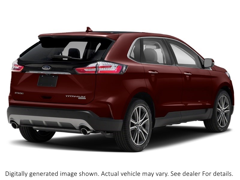 2020 Ford Edge Sel AWD Burgundy Velvet Metallic Tinted Clearcoat  Shot 7
