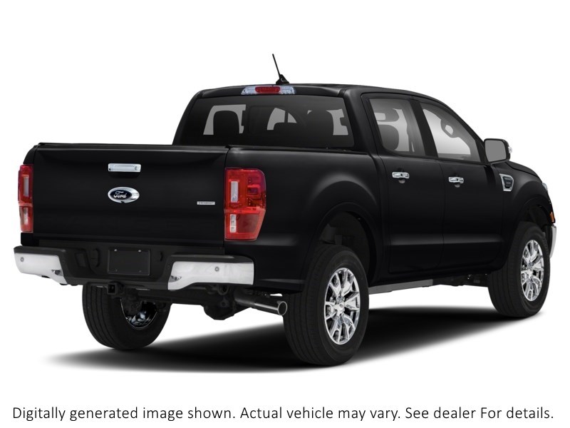 2019 Ford Ranger Lariat 4WD Supercrew 5' Box Shadow Black  Shot 2