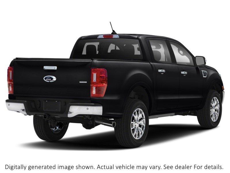 2019 Ford Ranger Lariat 4WD Supercrew 5' Box Shadow Black  Shot 2