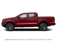 2021 Ford Ranger XLT 4WD Supercrew 5' Box Rapid Red Metallic Tinted Clearcoat  Shot 3