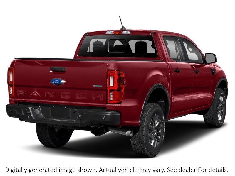 2021 Ford Ranger XLT 4WD Supercrew 5' Box Rapid Red Metallic Tinted Clearcoat  Shot 6