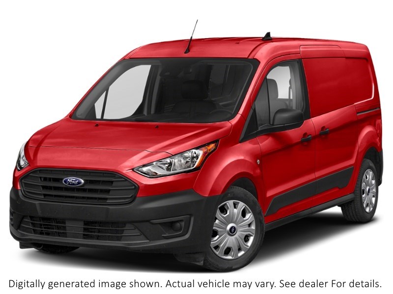 2022 Ford Transit Connect XLT W/Single Sliding Door Race Red  Shot 10