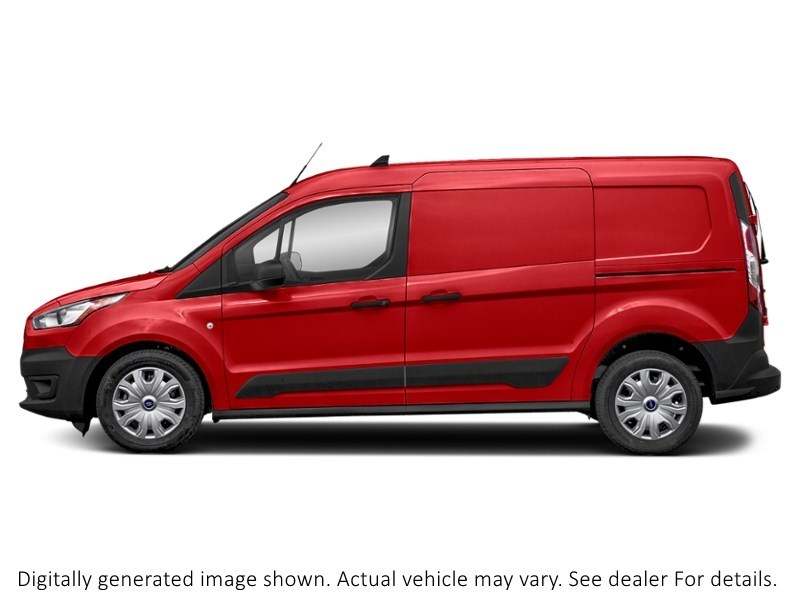 2022 Ford Transit Connect XLT W/Single Sliding Door Race Red  Shot 11