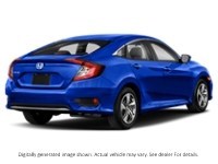 2020 Honda Civic Sedan LX CVT Aegean Blue Metallic  Shot 2