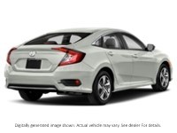 2020 Honda Civic Sedan LX CVT Platinum White Pearl  Shot 2