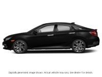 2021 Honda Civic Touring CVT Crystal Black Pearl  Shot 5