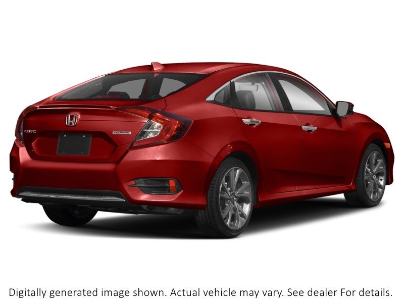 2021 Honda Civic Touring CVT Rallye Red  Shot 6