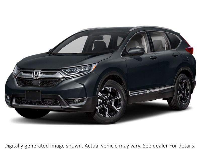 2019 Honda Cr-V Touring AWD Gunmetal Metallic  Shot 4