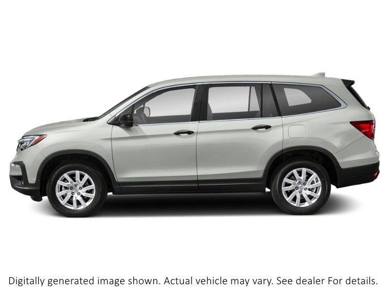 2020 Honda Pilot LX AWD Platinum White Pearl  Shot 5